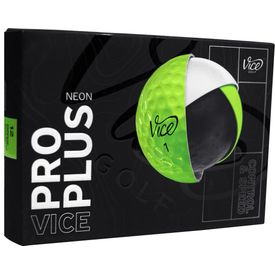 Pro Plus Neon Lime Golf Balls