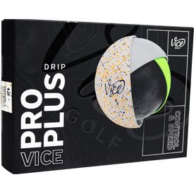 Pro Plus Drip Orange Navy Golf Balls