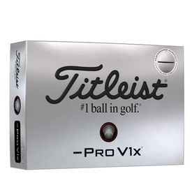 Pro V1x Left Dash Performance Alignment Golf Balls - Black Ink