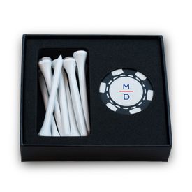 Premium Poker Chip with Tees Gift Set