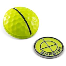 1 Rail Optic Yellow Ball Marker with Coin