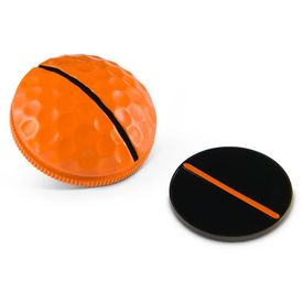 1 Rail Optic Orange Ball Marker with Coin