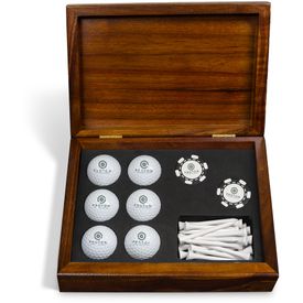 Premium Poker Chip Wooden Gift Set