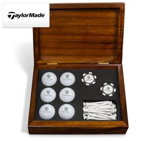 Premium Poker Chip Wooden Gift Set