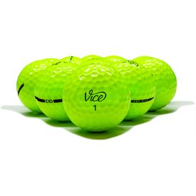 Pro Plus Neon Lime Logo Overrun Golf Balls