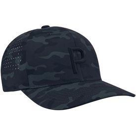 Camo Tech P Snapback Hat