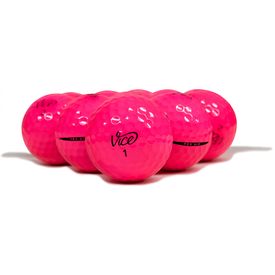 Pro Air Neon Pink Logo Overrun Golf Balls