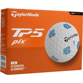 TP5 NCAA PIX Golf Balls - North Carolina