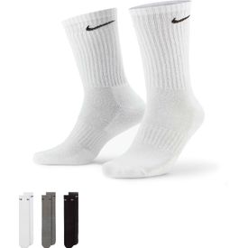 Everday Cushioned Training Crew Socks - 3 Pairs