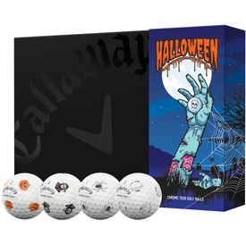 Chrome Tour Truvis Halloween Golf Balls