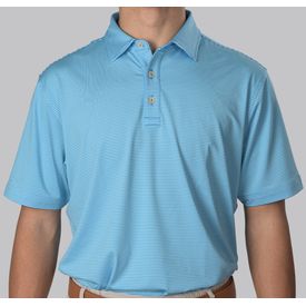 Essentials Stripe Custom Logo Polo