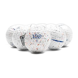 Pro Drip Red Blue Logo Overrun Golf Balls