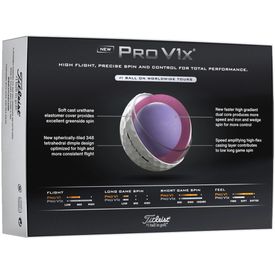 Pro V1x Enhanced Alignment Golf Balls - 2025 Model