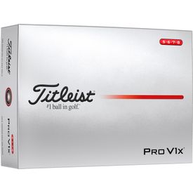 Pro V1x High Number Golf Balls - 2025 Model