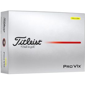 Pro V1x Yellow Golf Balls - 2025 Model