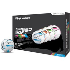 Speed Soft Ink Multi Color Golf Balls - 2025 Model