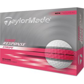 Tour Response Stripe Neon Pink Golf Balls - 2025 Model