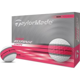 Tour Response Stripe Neon Pink Golf Balls - 2025 Model