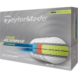 Tour Response Stripe Neon Multi Color Golf Balls - 2025 Model