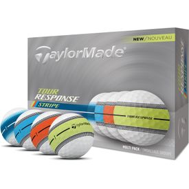 Tour Response Stripe Neon Multi Color Golf Balls - 2025 Model