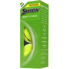 Soft Feel 14 Yellow Golf Balls - 2025 Model