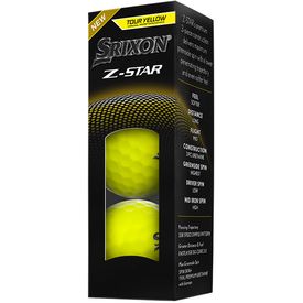 Z-Star 9 Yellow Golf Balls - 2025 Model