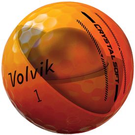 Crystal Soft Assorted Color Golf Balls - 2025 Model