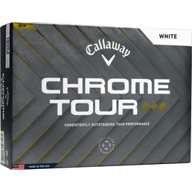 Chrome Tour Triple Diamond Golf Balls - 2025 Model