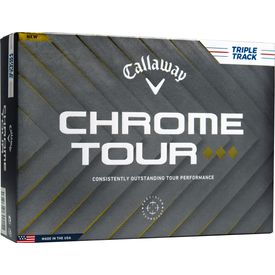 Chrome Tour Triple Diamond Triple Track Golf Balls - 2025 Model