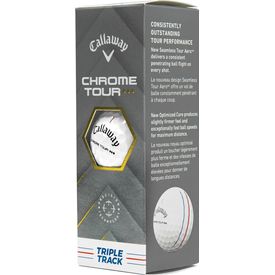 Chrome Tour Triple Diamond Triple Track Golf Balls - 2025 Model