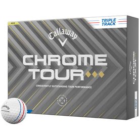 Chrome Tour Triple Diamond Triple Track Golf Balls - 2025 Model