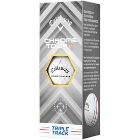 Chrome Tour Triple Diamond Triple Track Golf Balls - 2025 Model