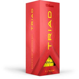 Triad Yellow Golf Balls - 2025 Model