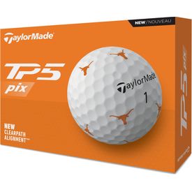 TP5 NCAA PIX Golf Balls - Texas - Buy 3 DZ Get 1 DZ Free