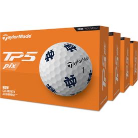 TP5 NCAA PIX Golf Balls - Notre Dame - Buy 3 DZ Get 1 DZ Free