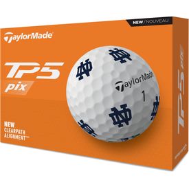 TP5 NCAA PIX Golf Balls - Notre Dame - Buy 3 DZ Get 1 DZ Free