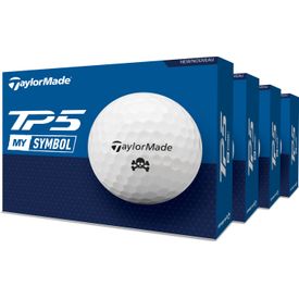 TP5 MySymbol Golf Balls - Skull - Buy 3 DZ Get 1 DZ Free