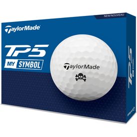 TP5 MySymbol Golf Balls - Skull - Buy 3 DZ Get 1 DZ Free