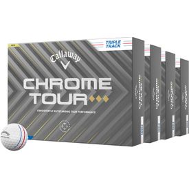 Chrome Tour Triple Diamond Triple Track Golf Balls - Buy 3 Get 1 Free