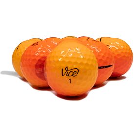 Pro Shade Orange-Red Logo Overrun Golf Balls