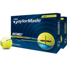 Distance+ Yellow Double Dozen Golf Balls - 2025 Model