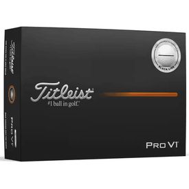 Pro V1 Performance Alignment Golf Balls - Black Ink - 2025 Model