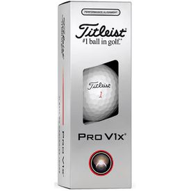 Pro V1x Performance Alignment Golf Balls - Black Ink - 2025 Model