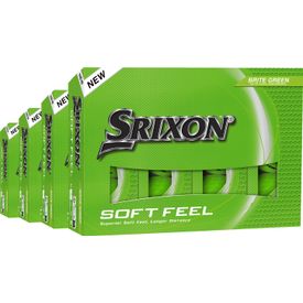 Soft Feel 14 Brite Green Golf Balls - Buy 3 DZ Get 1 DZ Free