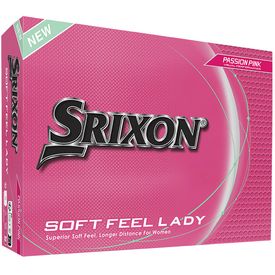 Soft Feel Lady 9 Pink Golf Balls - Buy 3 DZ Get 1 DZ Free