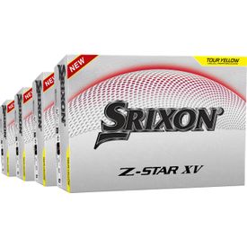 Z-Star XV 9 Yellow Golf Balls - Buy 3 DZ Get 1 DZ Free