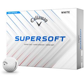 Supersoft Logo Overrun Golf Balls - 2025 Model