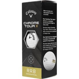 Chrome Tour X Radar RB Golf Balls - 2025 Model