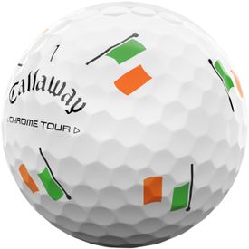 Chrome Tour Truvis St. Paddy Golf Balls