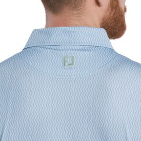 Wiggle Print Lisle Polo